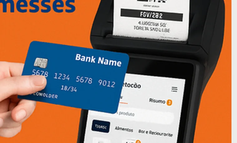 Pagamento em terminal de venda para evento